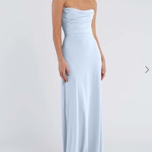 Jenny Yoo Liv Whisper Blue Bridesmaid Dress